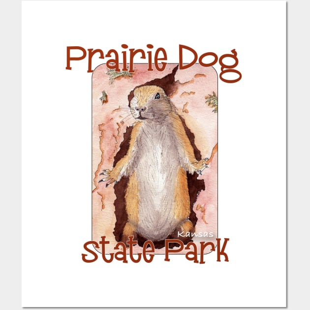 Prairie Dog State Park, Kansas Wall Art by MMcBuck